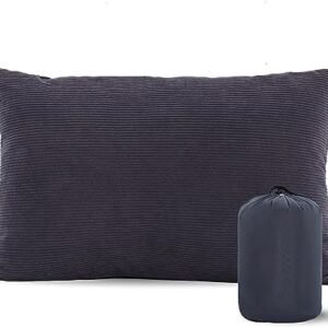 MOON LENCE Camping Pillow,Compressible Lightweight Travel Pillows,Hammock and Car Camping Pillow with Removable Pillow Cover,S