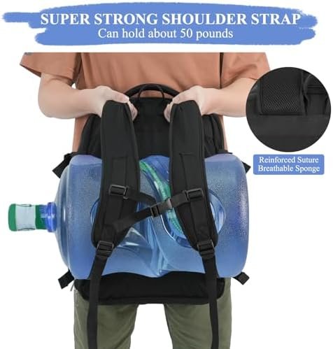 Sinaliy Backpack, Large Backpack for Women Men, 40L Travel Backpack, Personal Item Backpack, Carry On Backpack, Waterproof Backpack for College, Business, Hiking, Work - Image 2